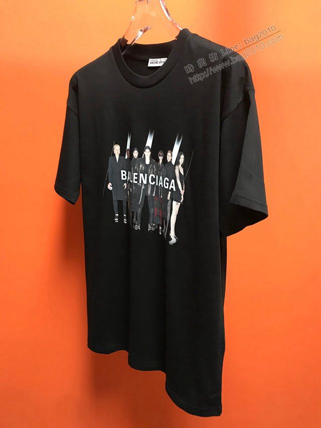 Balenciaga男T恤 2020新款康利印花T恤 頂級品質 巴黎世家短袖衣  tzy2510